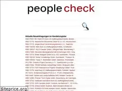 Sites similar to peoplecheck.de