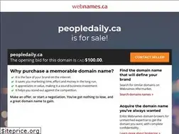Sites similar to peopledaily.ca