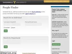Sites similar to peoplefinder.app.vumc.org