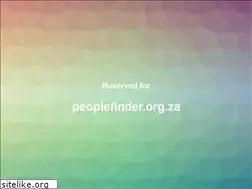 Sites similar to peoplefinder.org.za