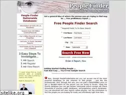 Sites similar to peoplefinderonline.net