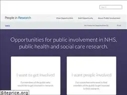 Sites similar to peopleinresearch.org