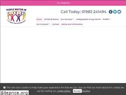 Sites similar to peoplematteriw.org