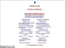 Sites similar to peoplephysics.com