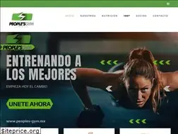 Sites similar to peoples-gym.mx