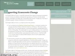 Sites similar to peoplesalliancefund.org