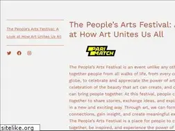 Sites similar to peoplesartsfestival.com