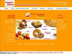Sites similar to peoplesbakerymadison.com