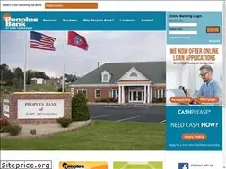 Sites similar to peoplesbank-tn.com