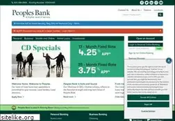 Sites similar to peoplesbank-wa.com
