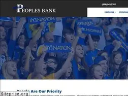 Sites similar to peoplesbankar.com