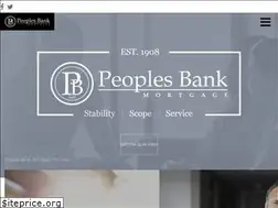 Sites similar to peoplesbankmtg.com