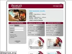 Sites similar to peoplesbanktrust.com