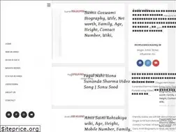 Sites similar to peoplesbiography.in