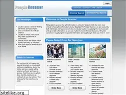 Sites similar to peoplescanner.com