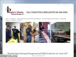 Sites similar to peopleschoicemoving.com