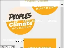 Sites similar to peoplesclimate.org