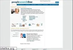 Sites similar to peoplesearchfree.com