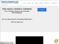 Sites similar to peoplesearchlive.com