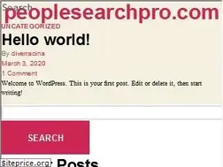 Sites similar to peoplesearchpro.com