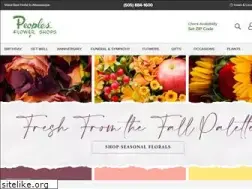 Sites similar to peoplesflowers.com