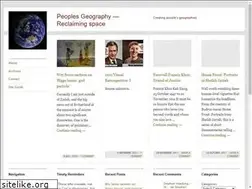 Sites similar to peoplesgeography.com