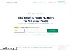 Sites similar to peoplesmart.com