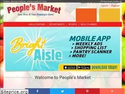 Sites similar to peoplesmkt.com