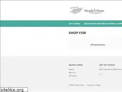 Sites similar to peoplesmusic.com