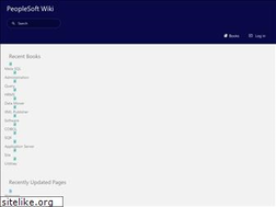 Sites similar to peoplesoft.wikidot.com