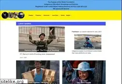 Sites similar to peoplesoftheworld.org