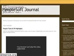 Sites similar to peoplesoftjournal.com
