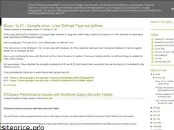Sites similar to peoplesoftlearnings.blogspot.com