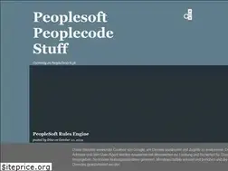 Sites similar to peoplesoftstuff.blogspot.com