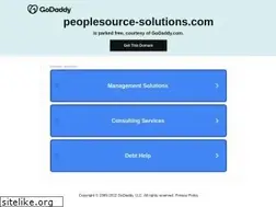 Sites similar to peoplesource-solutions.com
