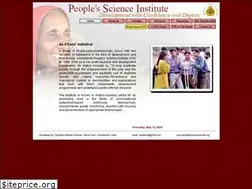 Sites similar to peoplesscienceinstitute.org