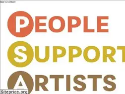 Sites similar to peoplesupportingartists.org