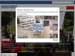 Sites similar to peoplesworld.org