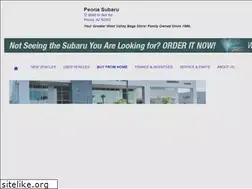 Sites similar to peoriasubaru.com