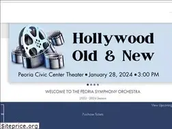 Sites similar to peoriasymphony.org