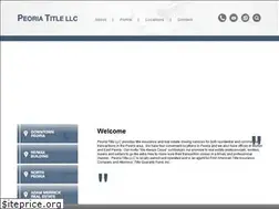 Sites similar to peoriatitlellc.com