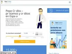 Sites similar to pepecredito.es