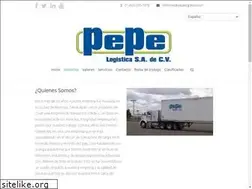 Sites similar to pepelogistica.com