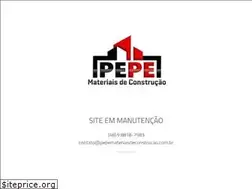 Sites similar to pepemateriaisdeconstrucao.com.br