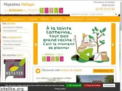 Sites similar to pepiniere-metayer.fr
