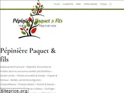 Sites similar to pepiniere-paquet.be