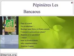 Sites similar to pepiniereslesbancaous.com