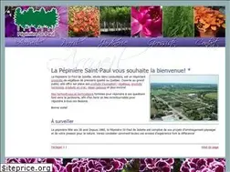 Sites similar to pepinierestpaul.biz
