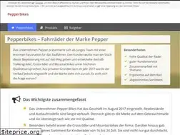 Sites similar to pepperbikes.de