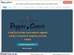Sites similar to peppercarrot.com